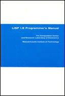 Cover of Lisp 1.5 Programmer's Manual